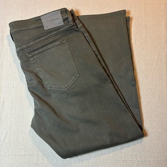 Adriano Goldschmied Jeans Mens Green AG ED The Tellis Modern Slim Denim 40x33 - Picture 1 of 8